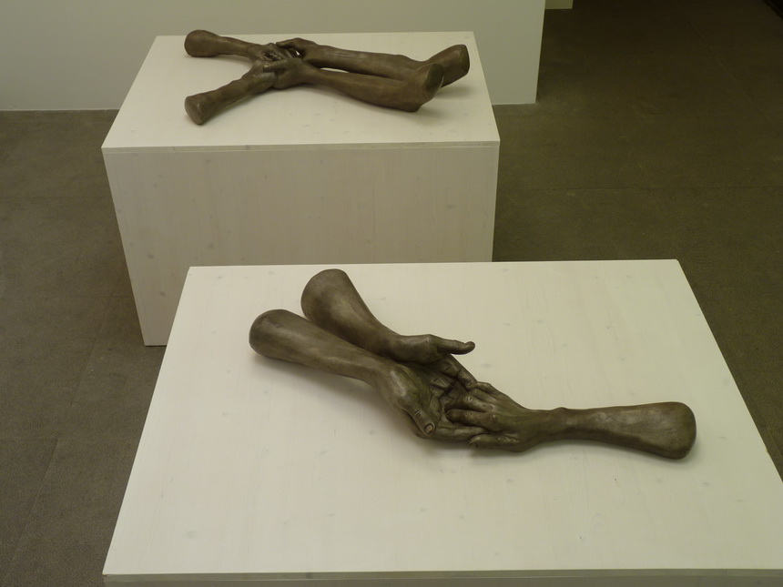 082 Louise Bourgeois the welcoming hanois 17.7x88.9x43.1cm 1996