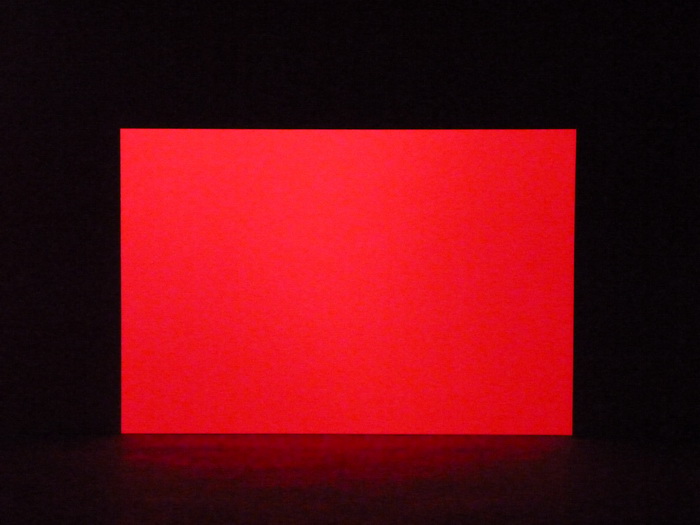 053 James Turrel Prado, Red, 1968 Light Projection Installationl