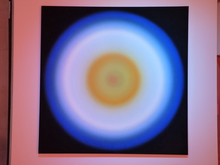 0212 Peter Sedgley ne1930 light pulse 1968 acrylic sur toile