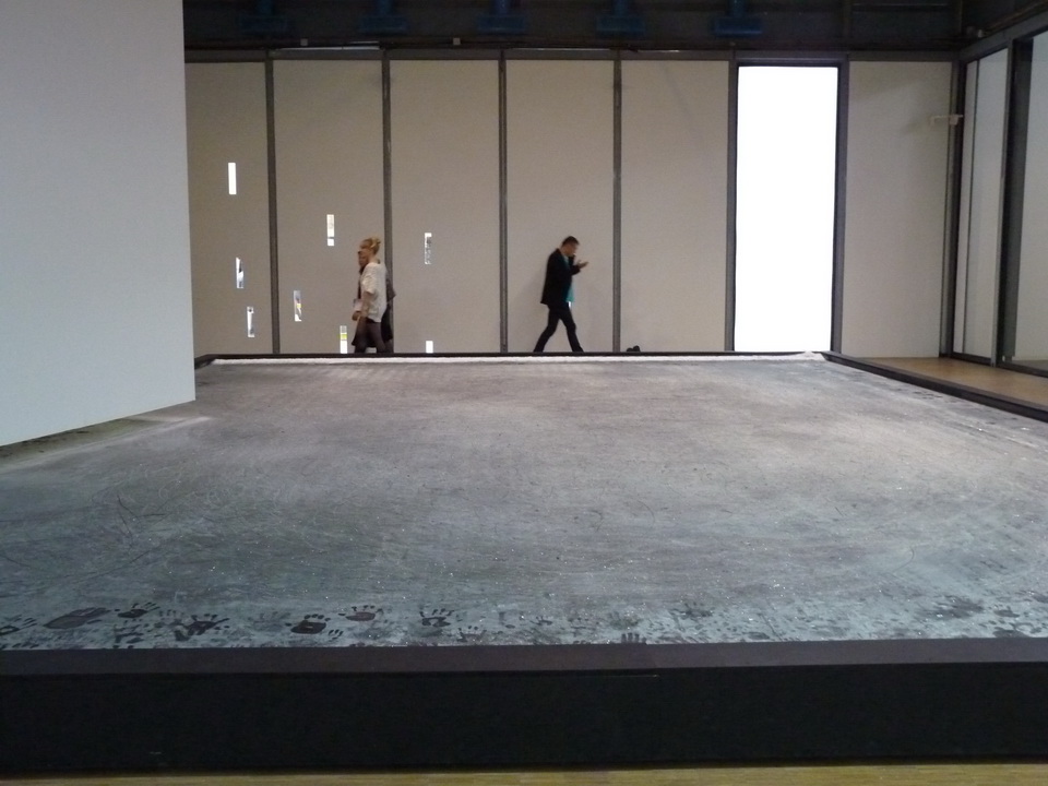 011 Pierre Huyghe l expedition scintillante 2002 act-3 untitled -black lce stagel