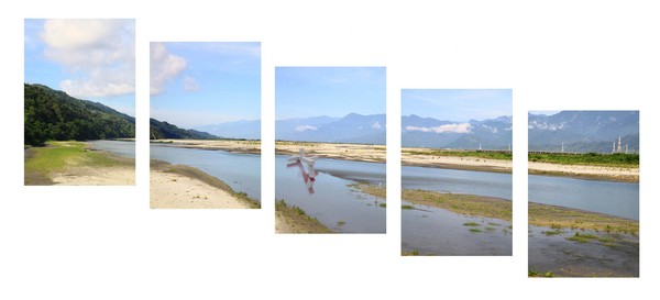 2011-2 個展 作品編號 Vb 3331-35 華梵 山海經緯線 個展2011