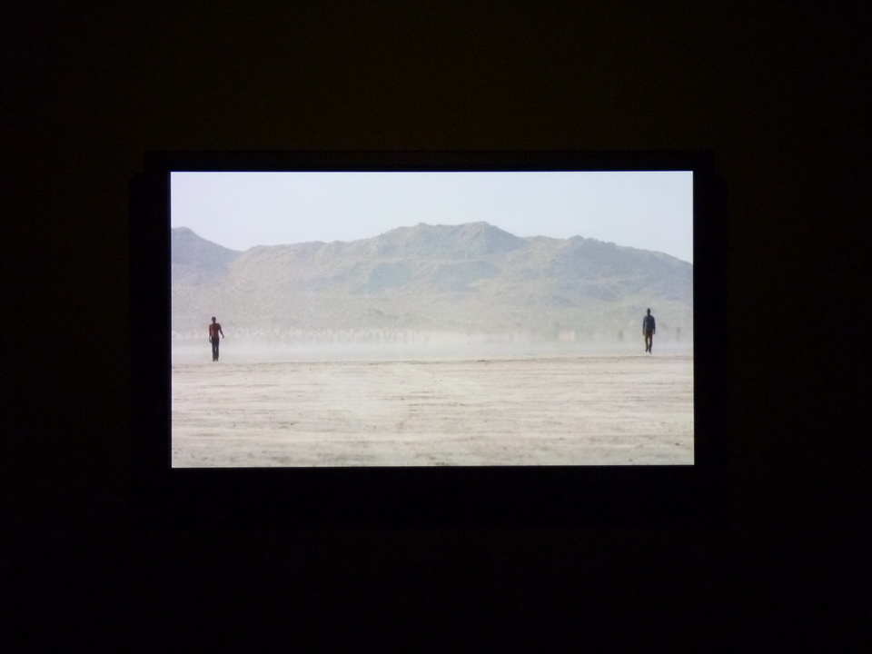 049-3 Bill Viola walking on the edge -marche a la lisiere 2012 12 minutes 33 sec performeurs Kwesi Dai -Darrow Igus