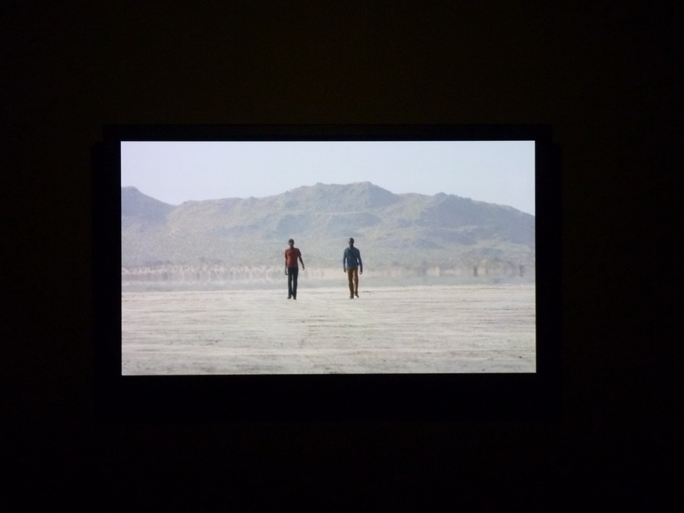 049-6 Bill Viola walking on the edge -marche a la lisiere 2012 12 minutes 33 sec performeurs Kwesi Dai -Darrow Igus