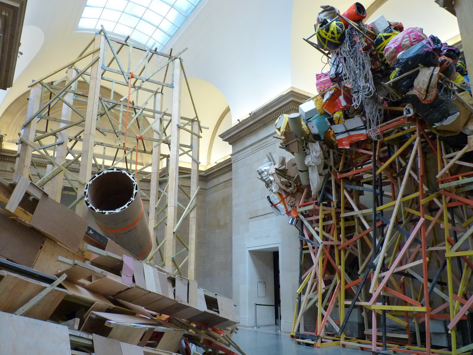 029-2 Phyllida Barlow born 1944 dock installation 2014