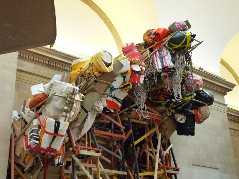 030-2 Phyllida Barlow born 1944 dock installation 2014