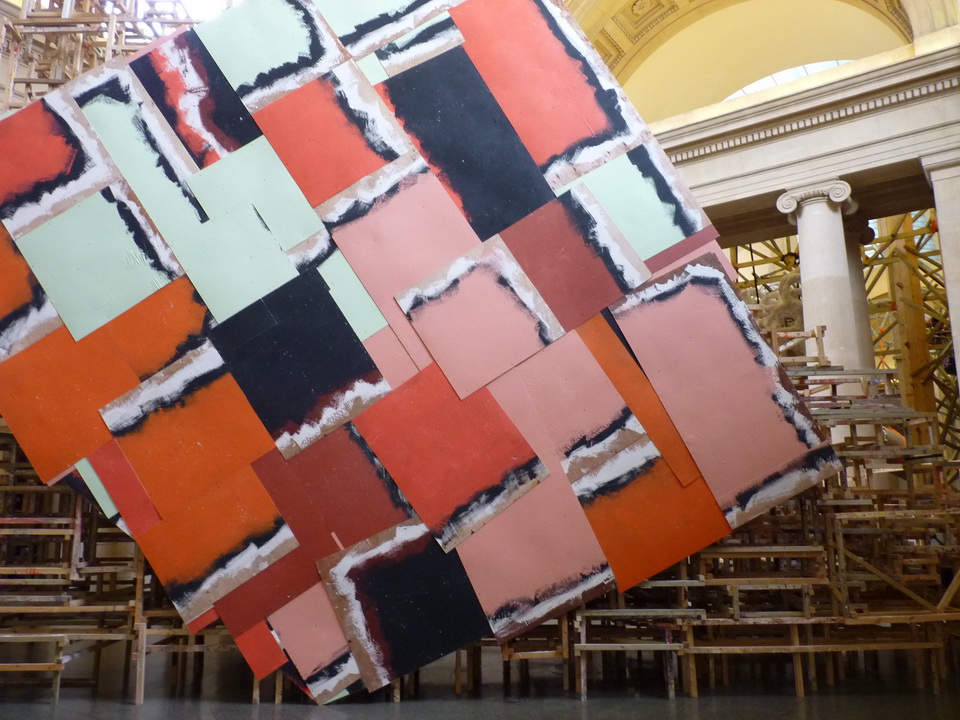035-2 Phyllida Barlow born 1944 dock installation 2014