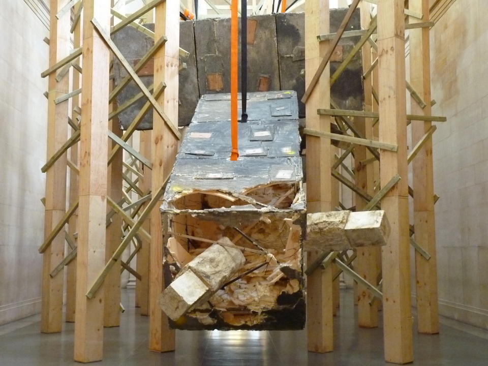 038 Phyllida Barlow born 1944 dock installation 2014