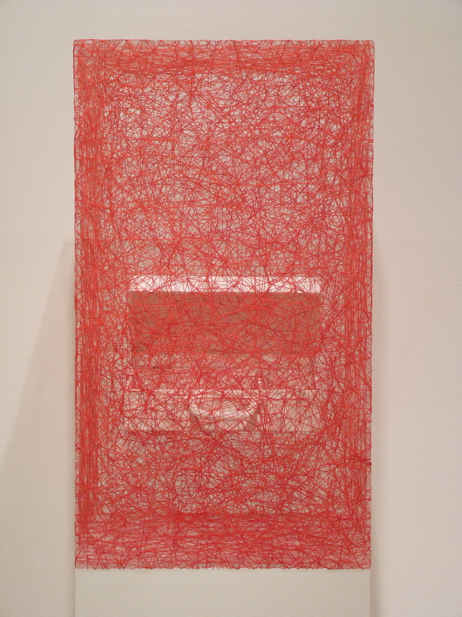 006 Chiharu Shiota ne1972 state of being -suitcase 80x45x45cm 2014