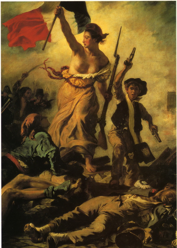 067 Delacroix 1830 La liberte guidant le peuple 325x260 Musee du Louvre