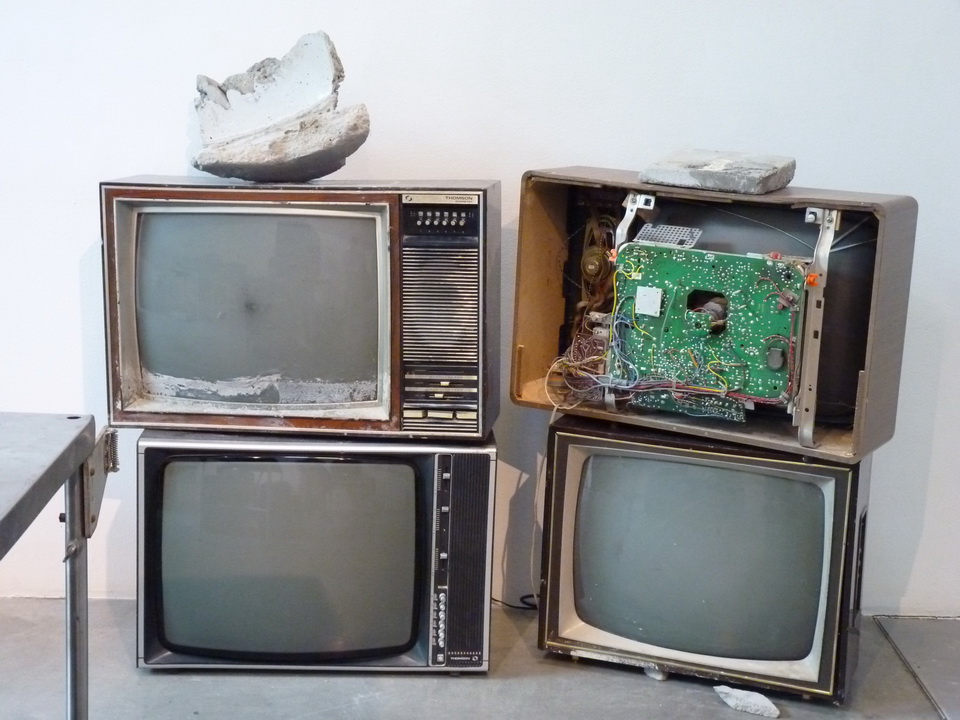 034 Wolf Vostell -endogen Depression 1980 installation
