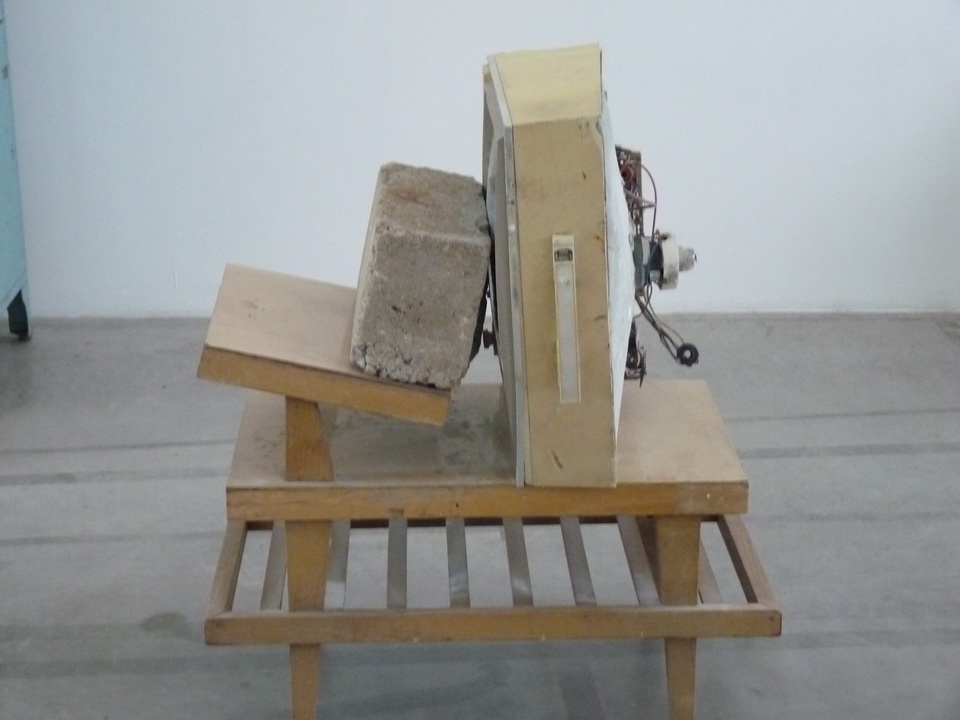 036 Wolf Vostell -endogen Depression 1980 installation