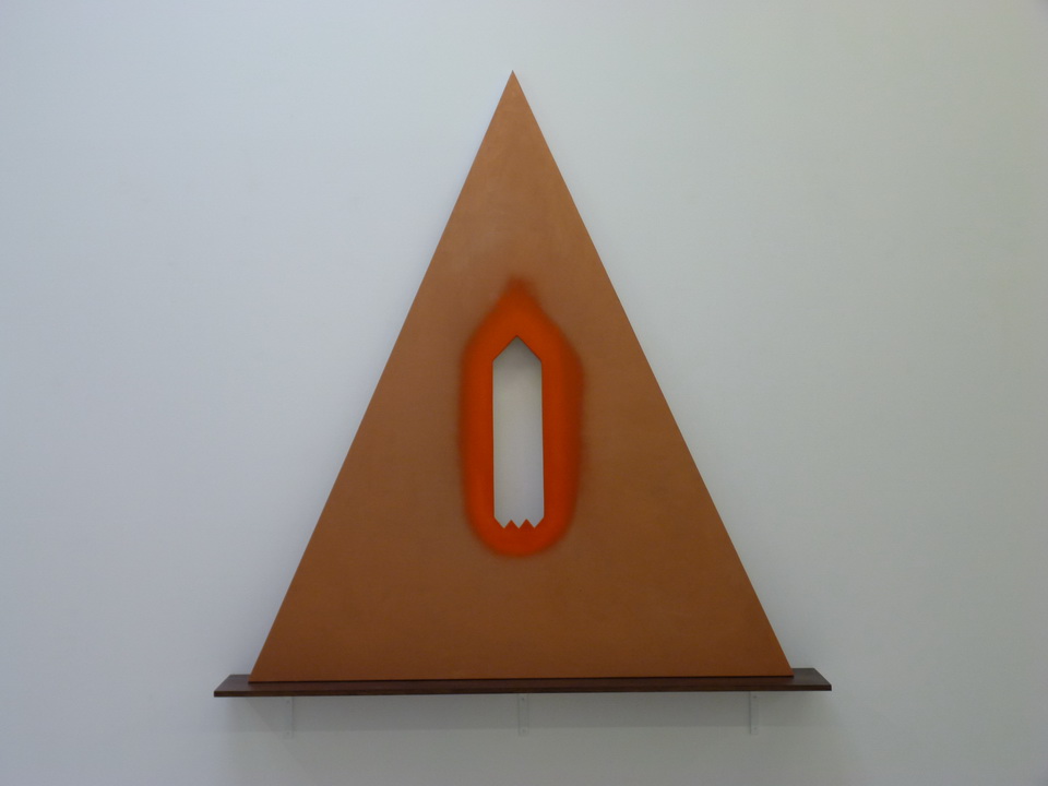 072 Blair Thurman sixpenny op 206x180x4cm 2014 acrylique sur toile sur bois