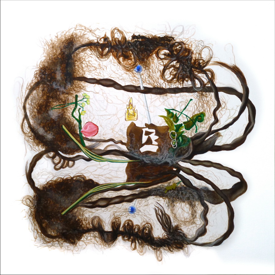 048-2 「如是如樣」系列之5 壓克力-畫布   100x100cm 2014