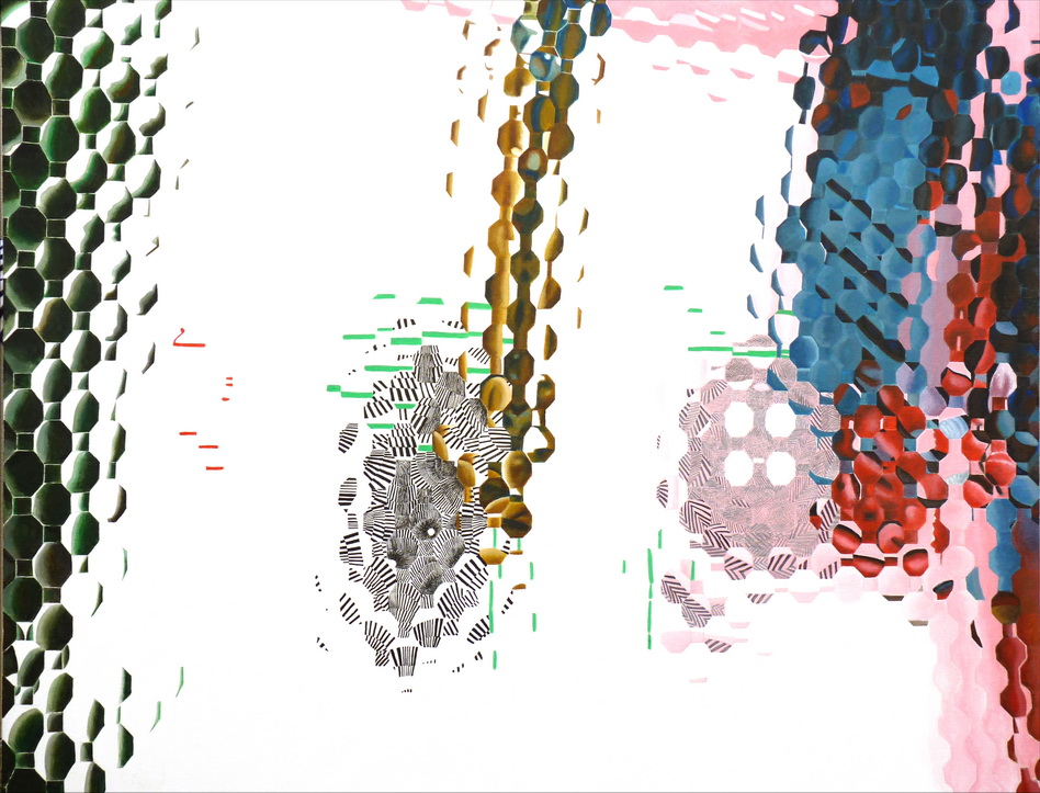 060 奇相-無相系列之8 114x146cm -80F 壓克力-畫布2014