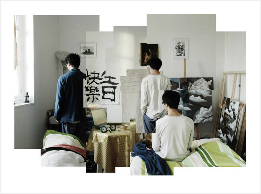 「窗，明鏡、透視」編號 3，生日快樂，2010,  125x92cm (Image 105x72cm)