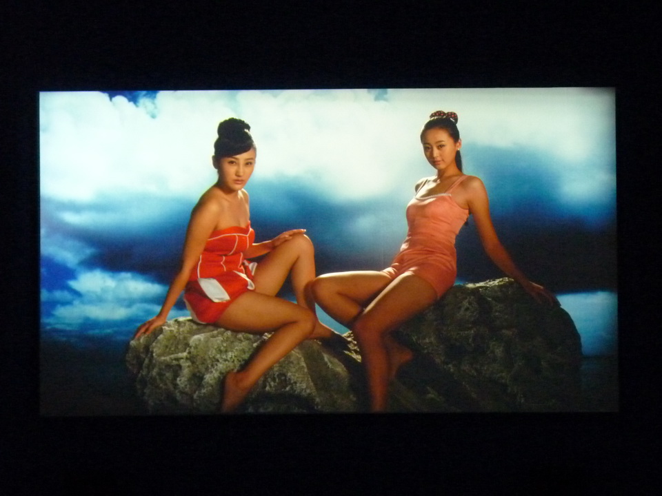 023 Yang Fudong the coloured SKY-new women II video installation 2014
