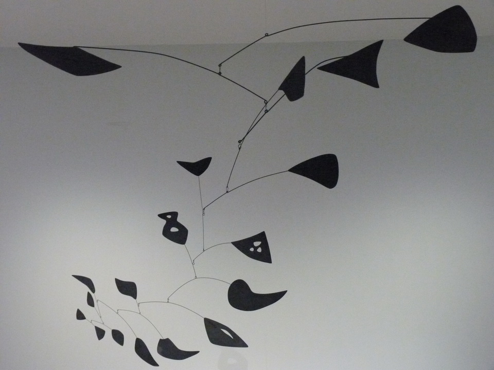 002 Alexander Calder 1898-1976 eighteen numbered black 1953 metal et peinture