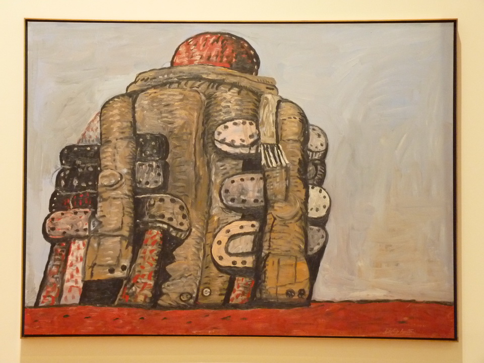 018 Philip Guston m1913-1980 back view 175.2x238.7cm 1977 huile sur toile 1970