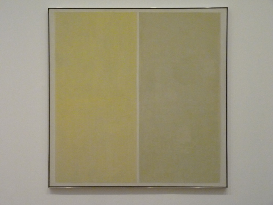 001 Agnes Martin untitled 1957 oil paint and graphite on canvas