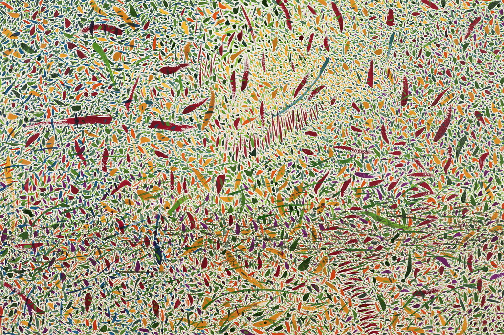 003 芽 05   103x153cm  2015  礦物彩 紙