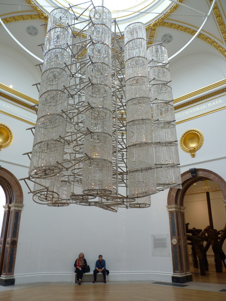 004 Ai Weiwei bicycle chandelier 2015 bicycles and crystals
