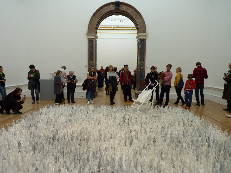 020-2 Ai Weiwei cao -marble stroller 2014 marble