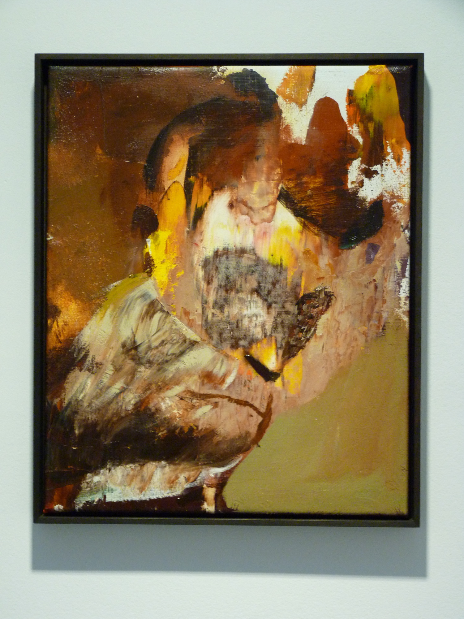 020-2 Adrian Ghenie ne1977 43x30cm 2015 huileur toile