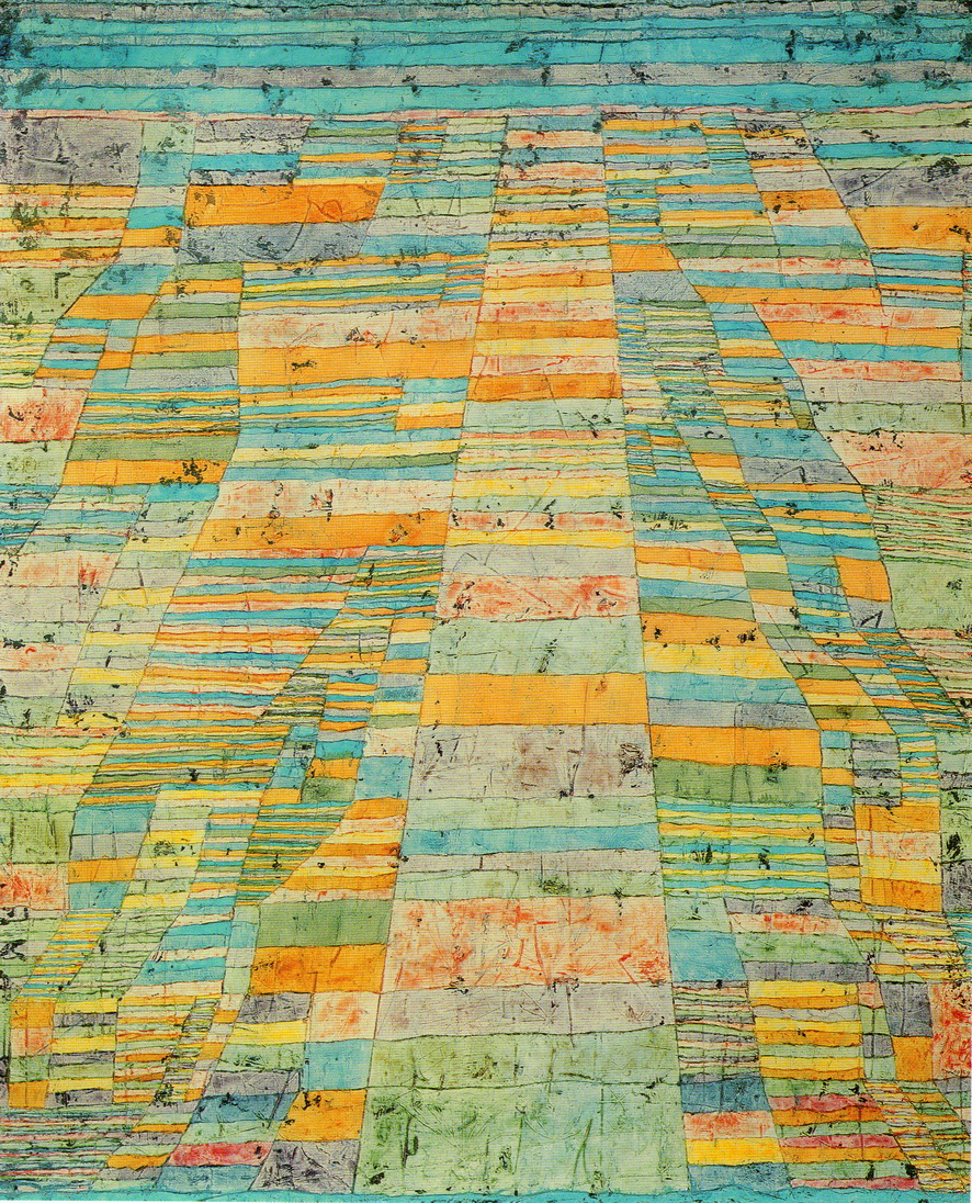 081-3 Klee Rue pricipale et rues secondaires 83x67 1934 Museum Cologne