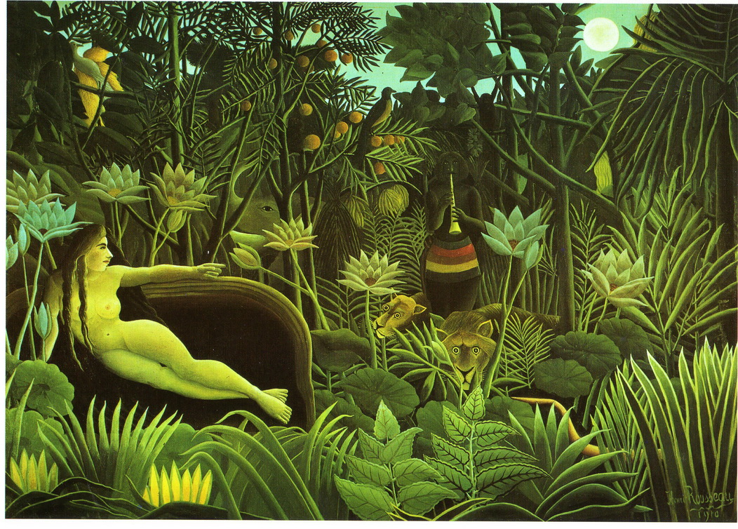 075 Rousseau 1910 Le Reve 204.5X299 Museus of Modern art NY