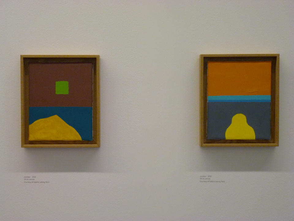 010 Etel Adnan b1925 untitled 2014 oil on canvas