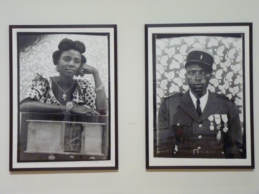 007 Seydo Keita 左-sans titre 1958(1997)右- 1956-57(1998) tirage argentique moderne