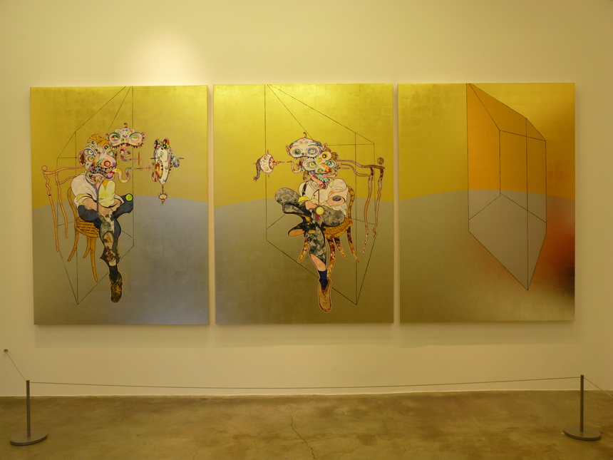 p1560299-takashi-murakemi-b1962-homage-to-francis-bacon-three-studies-of-lucian-freud-3-panneaux-197-8x147-5cm-chaque