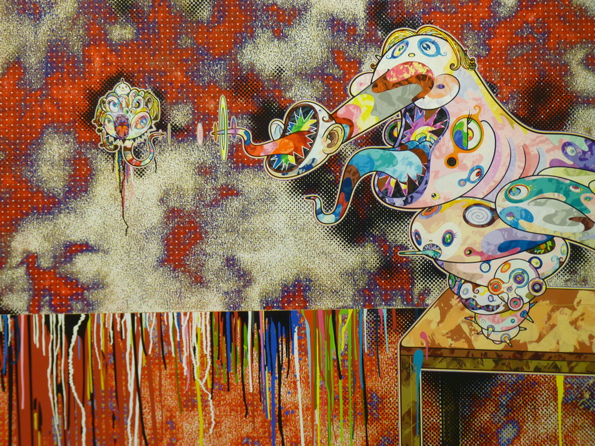p1560301-4-takashi-murakemi-b1962-homage-to-francis-bacon-second-version-of-triptych-3-panneaux-197-8x147-5cm-chaque