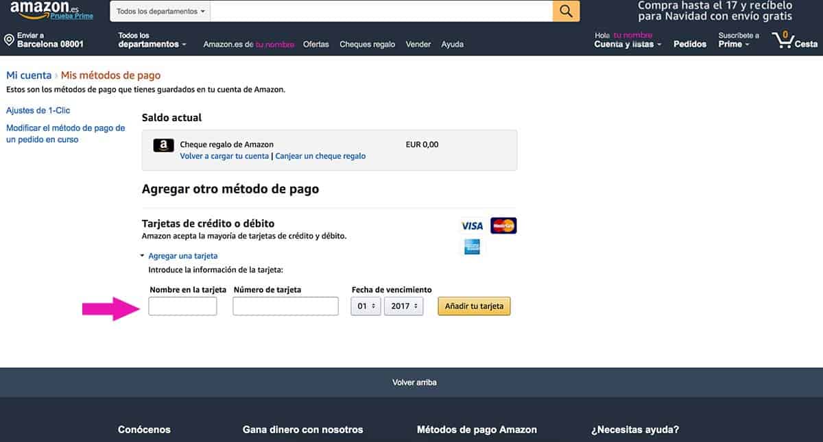 Como pagar amazon prime Actualizado octubre 2022