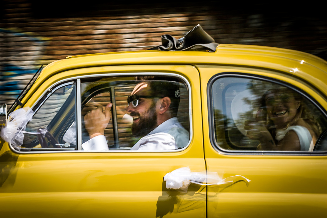 Camera Car per Matrimoni