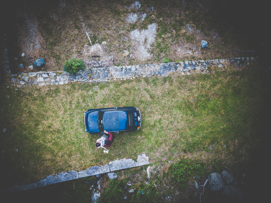 Drone per matrimonio
