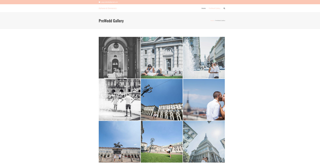 Sito Internet Matrimonio