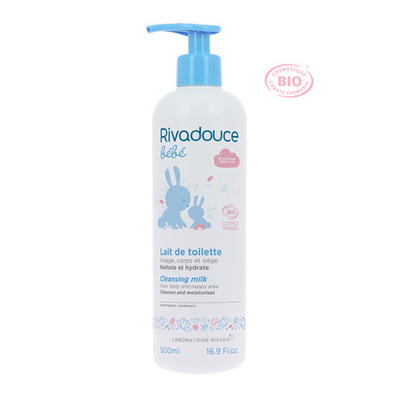 Rivadouce Baby Cleansing And Moisturising Milk Laboratoires Rivadis Choose France Cosmetic French Cosmetics Online