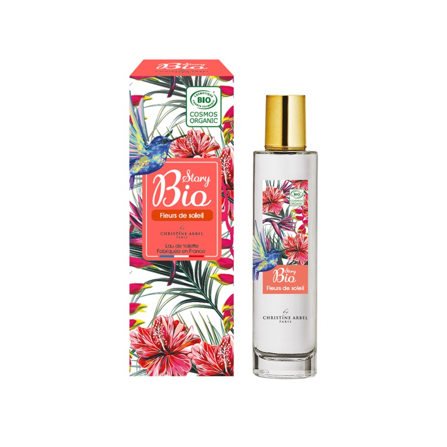 STORY BIO Fleurs de soleil COSMOS ORGANIC EDT 50ml - COMPAGNIE