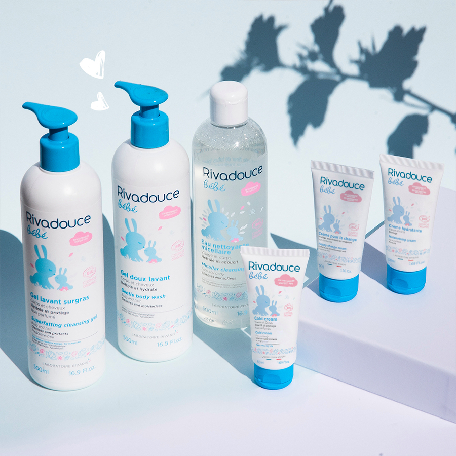 Rivadouce Baby Superfatting Cleansing Gel Laboratoires Rivadis Choose France Cosmetic French Cosmetics Online
