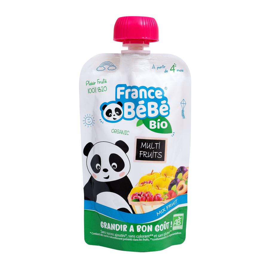 Organic Mix Fruit Puree Laboratoires France Bebe Nutrition French Food Products Online From Taste France Food