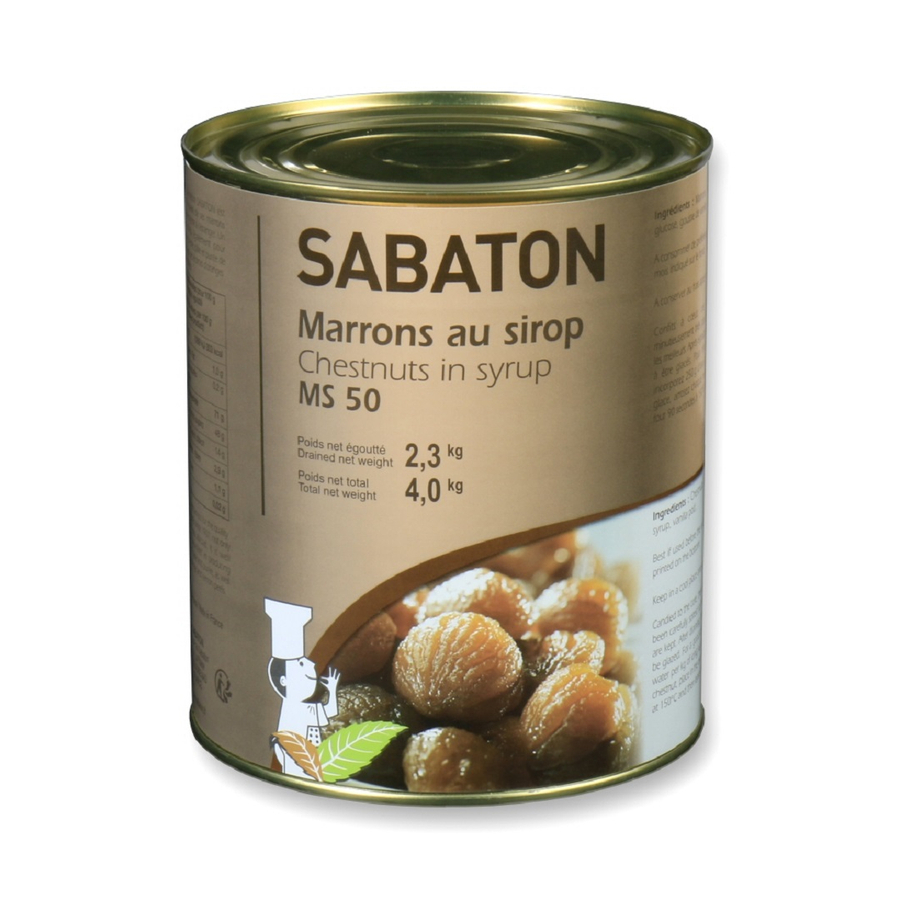 Whole Candied Chestnuts In Syrup Sabaton French Food Products Online From Taste France Food