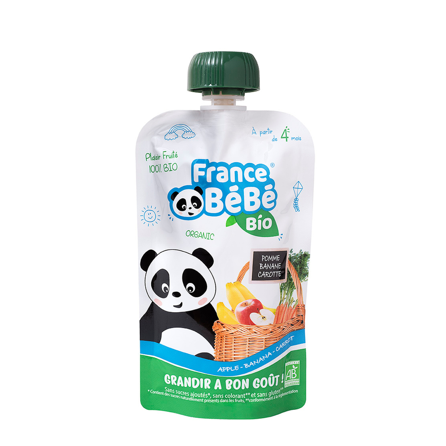 Organic Mix Fruit Puree Laboratoires France Bebe Nutrition French Food Products Online From Taste France Food