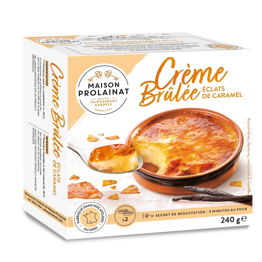 crème brûlée MAISON PROLAINAT French food products online from