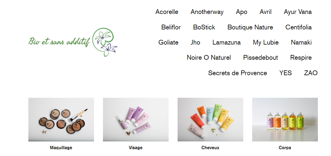 Bio et Sans Additif